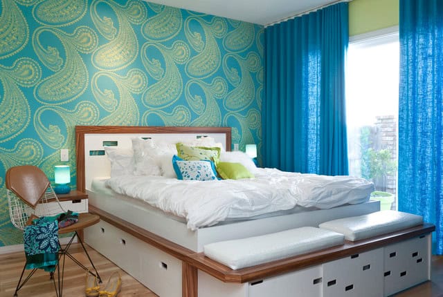 15 Lively Colorful Bedroom Designs To Enter Freshness In The Home 3