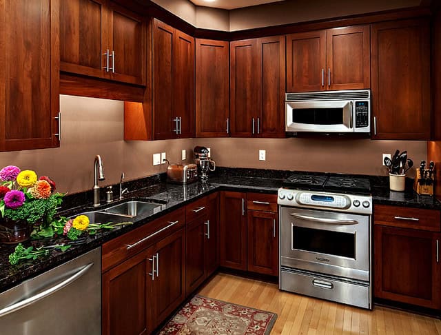 16 Classy Kitchen Cabinets Made Out Of Cherry Wood 3