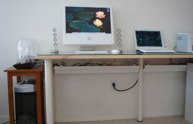 Rain Gutters as Cable Management Tools 3