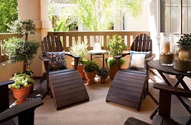 19 Fantastic Ideas For Decorating Small Balcony 4