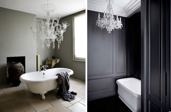 15 Spectacular Ideas For Chandeliers In The Bathroom