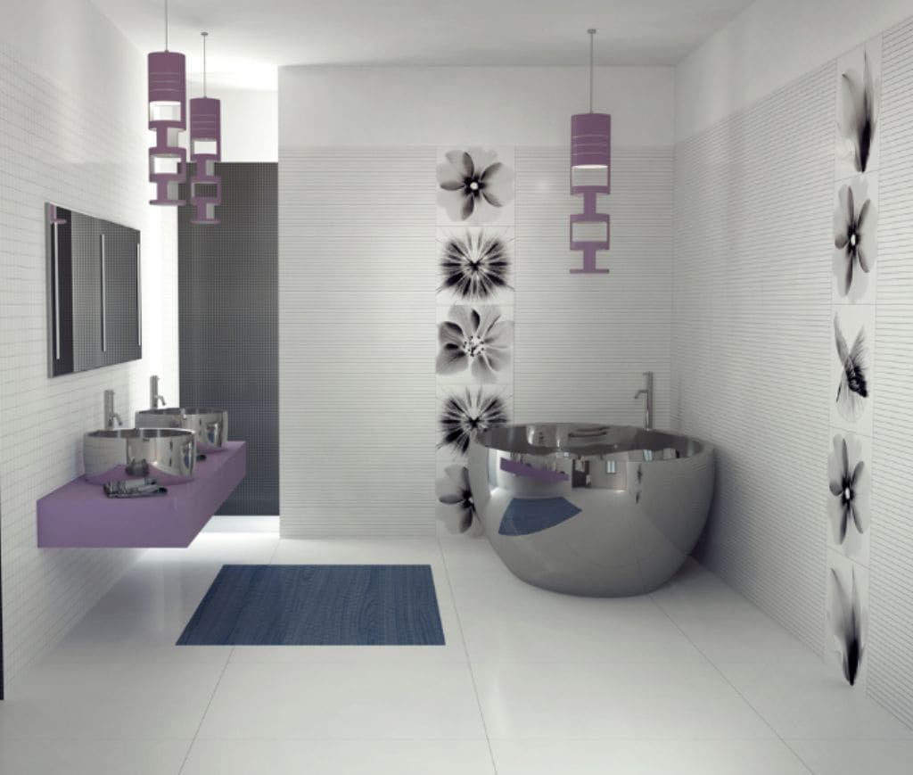 18 Beautiful Ideas For Modern Tiles In The Bathroom 4