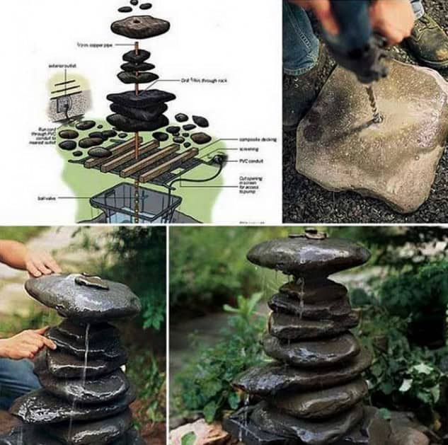 18 Interesting DIY Water Features To Make Inviting Yard 4