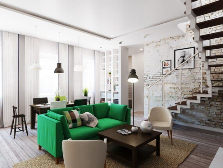 16 White Brick Wall Interior Designs To Enter Elegance In The Home 4