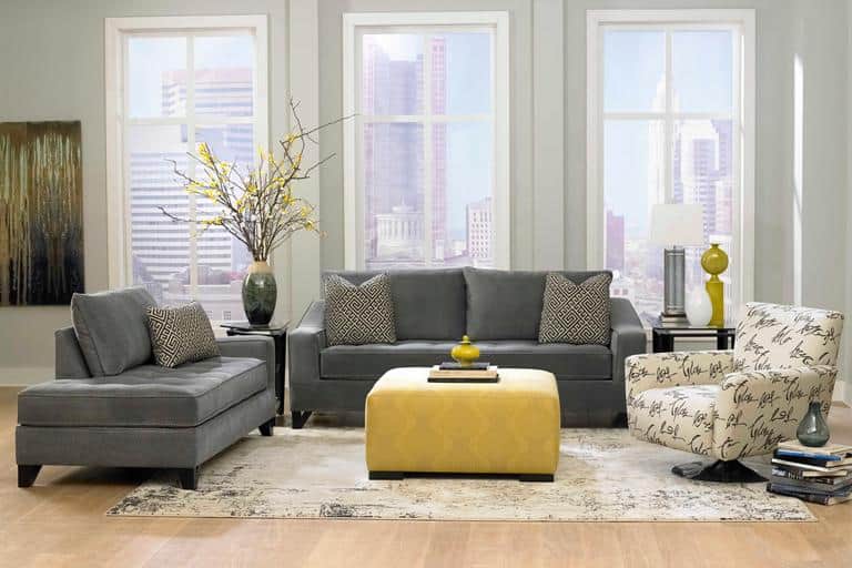 19 Beautiful Living Room Design Ideas With Ottoman 5