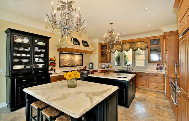 18 Stunning Kitchen Designs With Double Kitchen Island