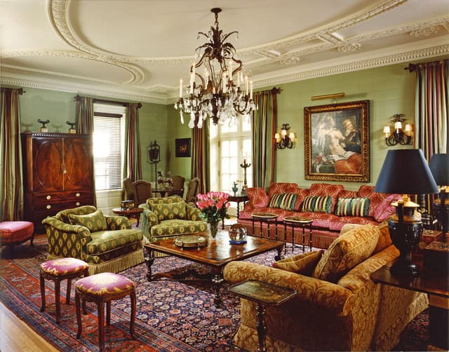 17 Timeless Antique Living Room Design Ideas 6