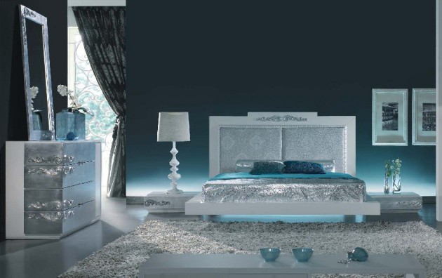 14 Silver Bedroom Designs For Royal Look In The Home