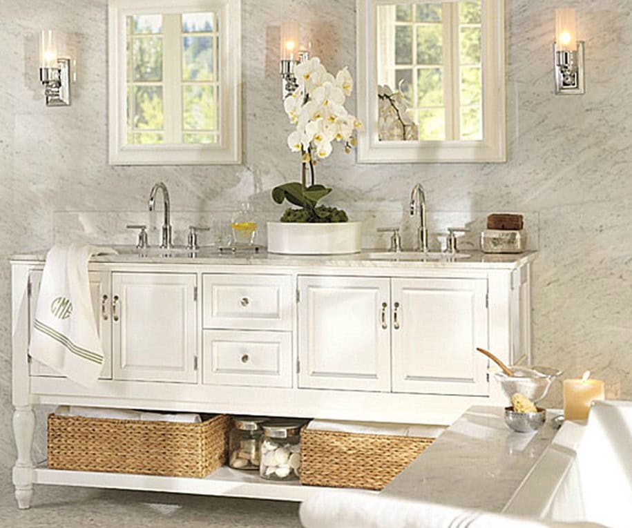 12 Ideas How To Repurpose Vintage Vanity In Your Modern Bathroom