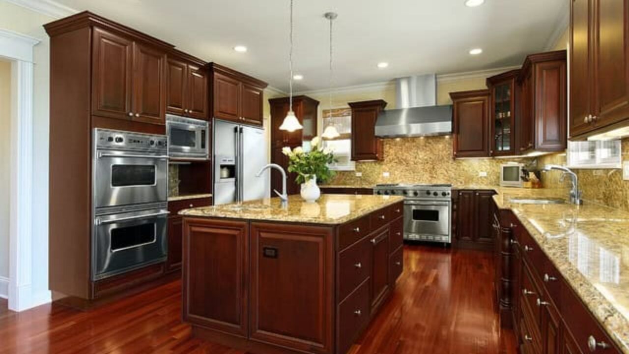 16 Classy Kitchen Cabinets Made Out Of Cherry Wood