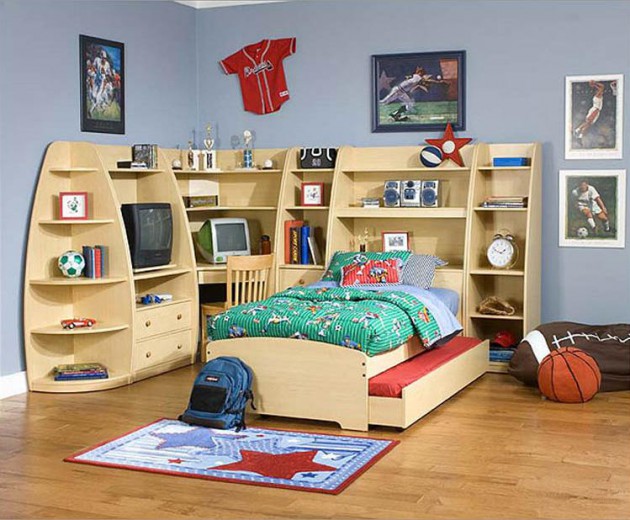 19 Functional Examples Of Decorating Boy's Room