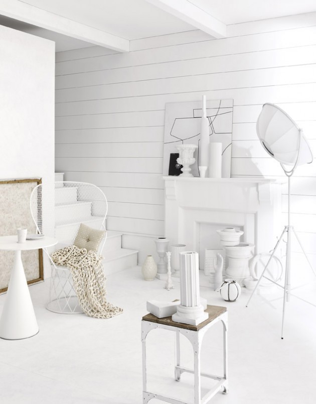 19 Pure White Interior Design Ideas