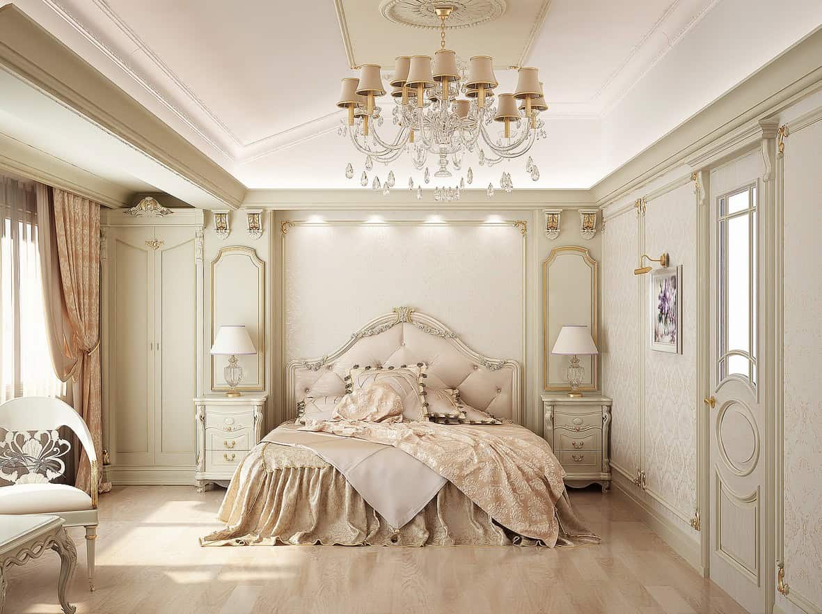15 Gorgeous French Bedroom Design Ideas 10