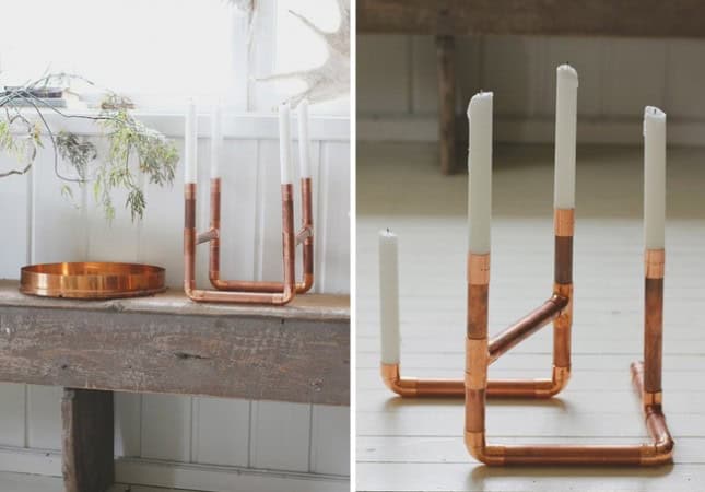 19 DIY Copper Pipe Projects To Beautify Your Home 10