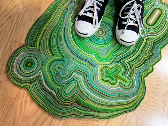 17 Fascinating DIY Ideas To Make Interesting Rugs For Your Home 11