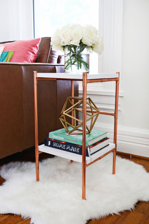 19 DIY Copper Pipe Projects To Beautify Your Home