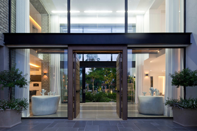 15 Greeting Modern Entry Designs That Will Always Welcome You