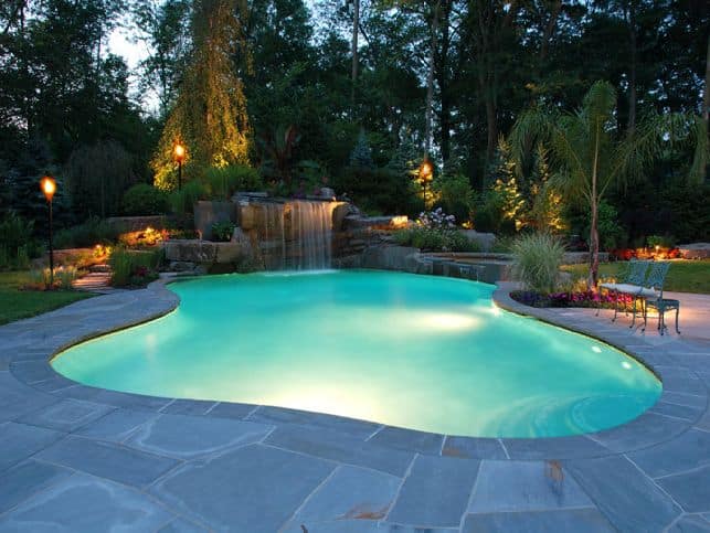 15 Attractive Swimming Pool Lighting Ideas 15