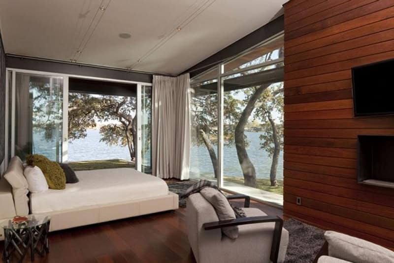 18 Really Amazing Bedroom Ideas WIth Glass Wall To Enjoy The View