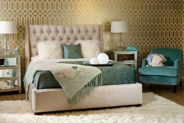 17 Beautiful Bedroom Ideas With Tufted Bed, Tufted Headboard Bedroom Ideas