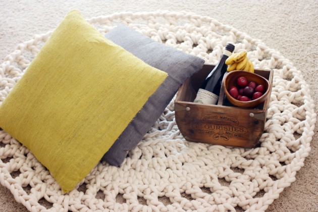 17 Fascinating DIY Ideas To Make Interesting Rugs For Your Home