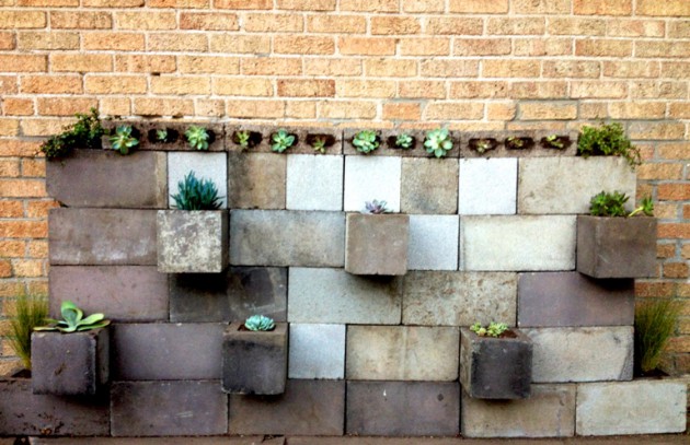 12 Fascinating Ideas How To Decorate Your Home With Concrete Blocks