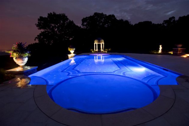 15 Attractive Swimming Pool Lighting Ideas