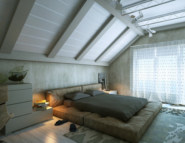 15 Beautiful Ideas For Decorating Cozy Attic Room