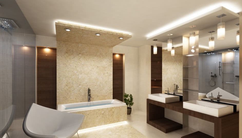 18 Astounding Luxury Bathroom Lighting That Will Delight You