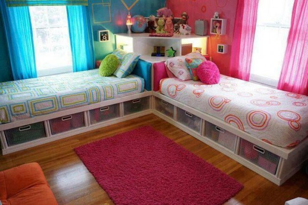 17 Fascinating Ideas For Decorating Twins Bedrooms Properly