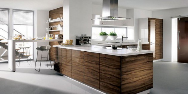 18 Sophisticated Wooden Kitchen Designs For Pleasant Atmosphere