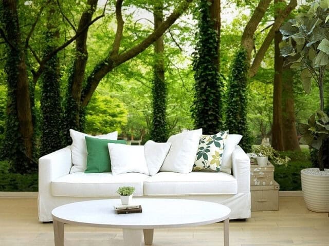 19 Divine Nature-Themed Wallpapers For Your Dream Living Room 10