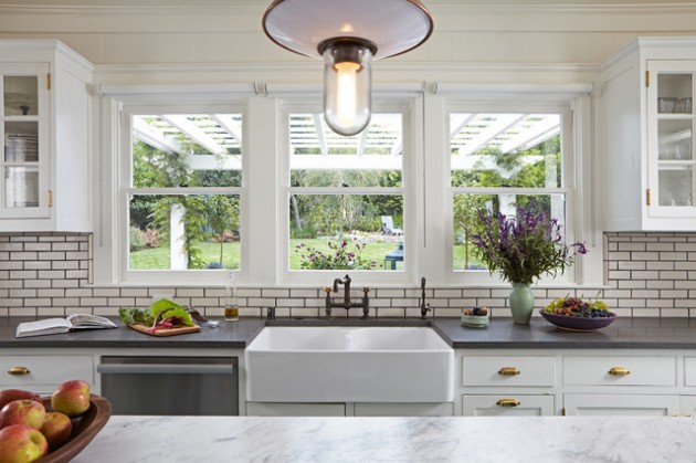 19 Wonderful Kitchen Sink Designs With Amazing View