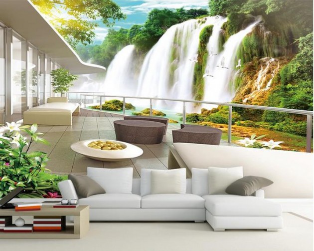 19 Divine Nature Themed Wallpapers For Your Dream Living Room