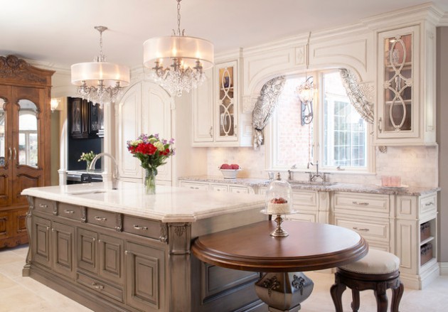 18 Brilliant Kitchen Designs With Marble Countertops