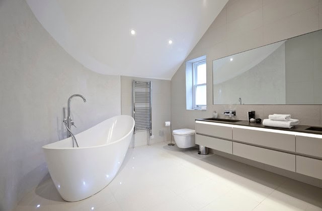 18 Classy Minimalist Bathrooms That Will Provide You Extra Pleasure 14