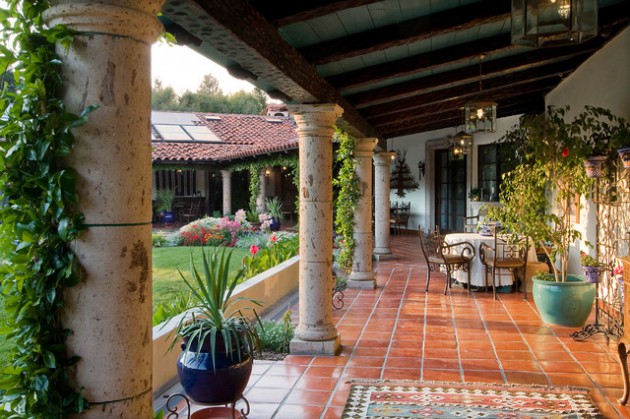 15 Stunning Mediterranean Porch Designs For The Ultimate Enjoyment