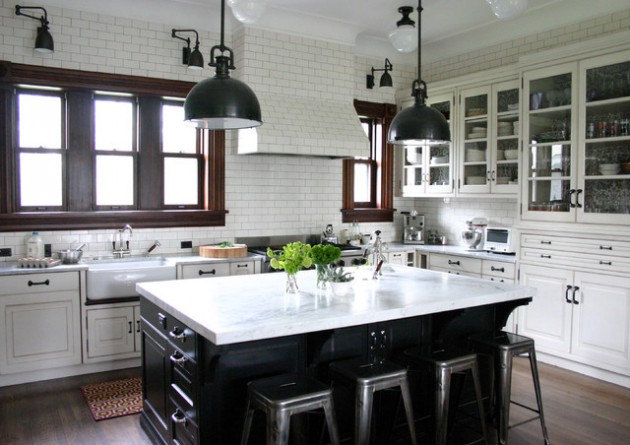18 Brilliant Kitchen Designs With Marble Countertops