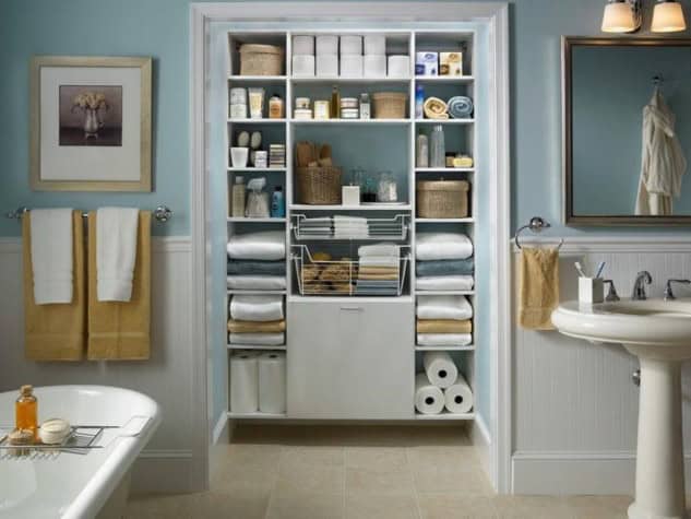 16 DIY Extra Storage Items For Small Bathrooms 15
