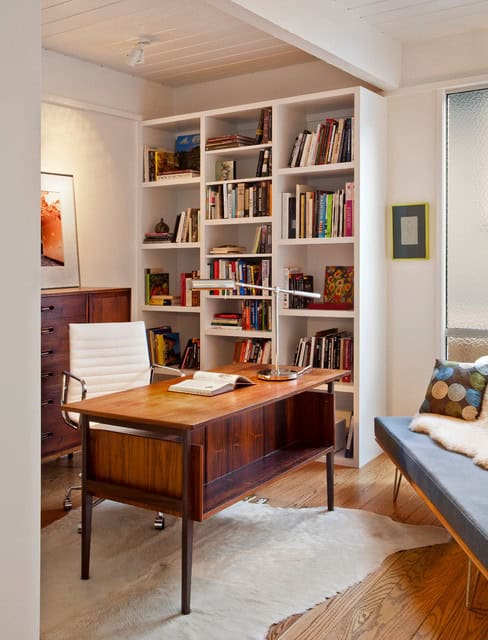 16 Spectacular Mid-Century Modern Home Office Designs For A Retro Feel