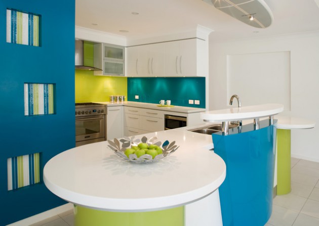 18 Outstanding Colorful Kitchen Designs To Break The Monotony In Your Home