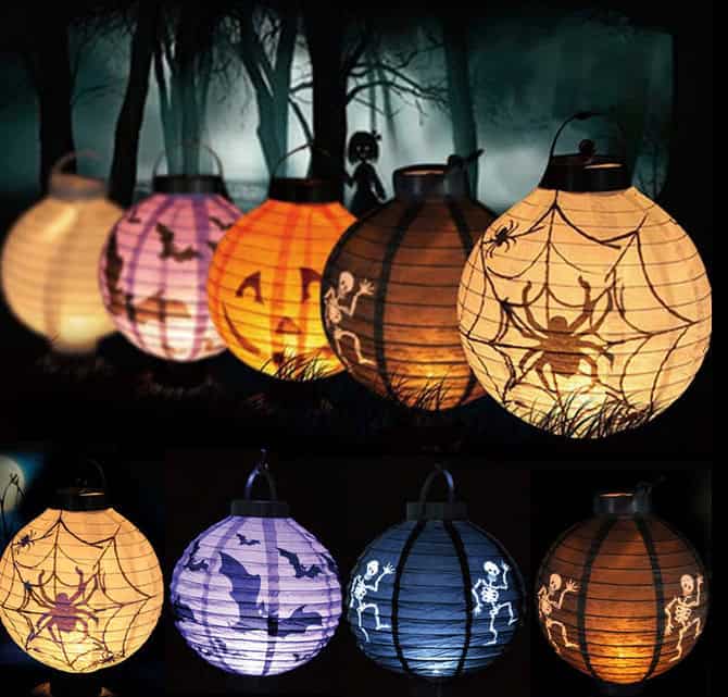 Led Paper Hanging Lantern Buy it on: www.etsy.com