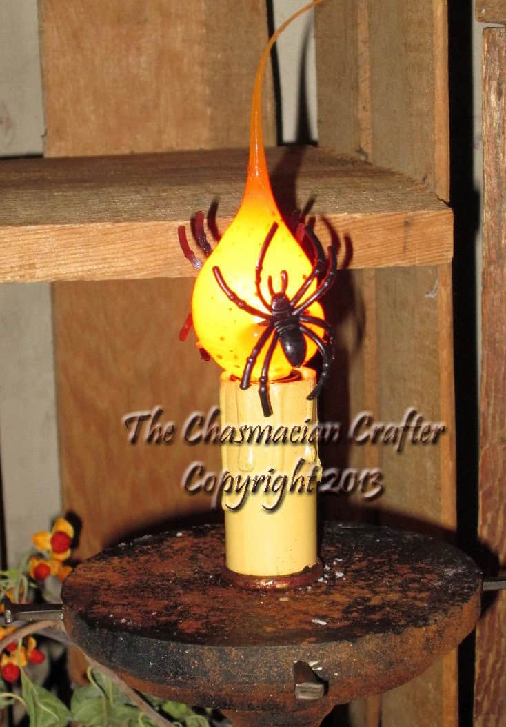 Halloween Spider Light Bulb Buy it on: www.etsy.com