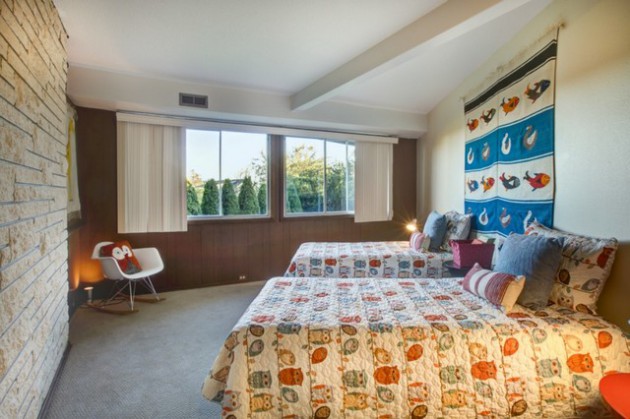 17 Vibrant Mid-Century Modern Kids' Room Interior Designs Your Kids Will Love