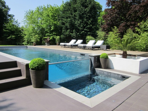 18 Mesmerizing Contemporary Swimming Pool Designs That 