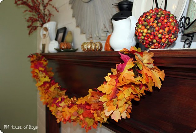 10 Ways To Make Wonderful Fall Decor With Fallen Leaves
