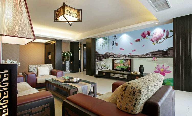 19 Divine Nature-Themed Wallpapers For Your Dream Living Room 19