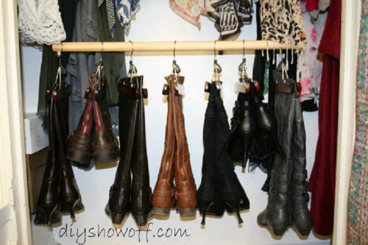 12 Super Smart Storage Solutions For Your Boots 2