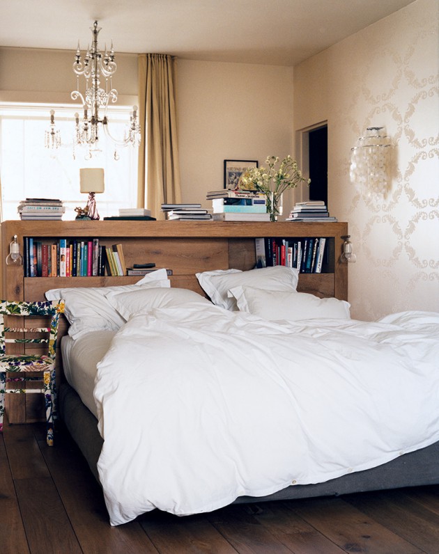 16 Most Creative Bookshelf Headboard Design Ideas