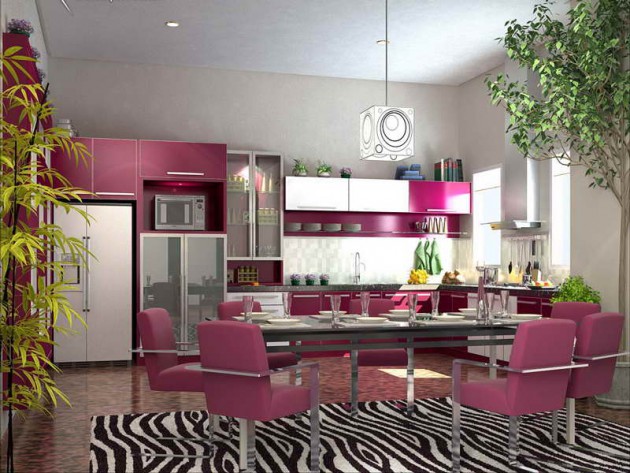 18 Outstanding Colorful Kitchen Designs To Break The Monotony In Your Home